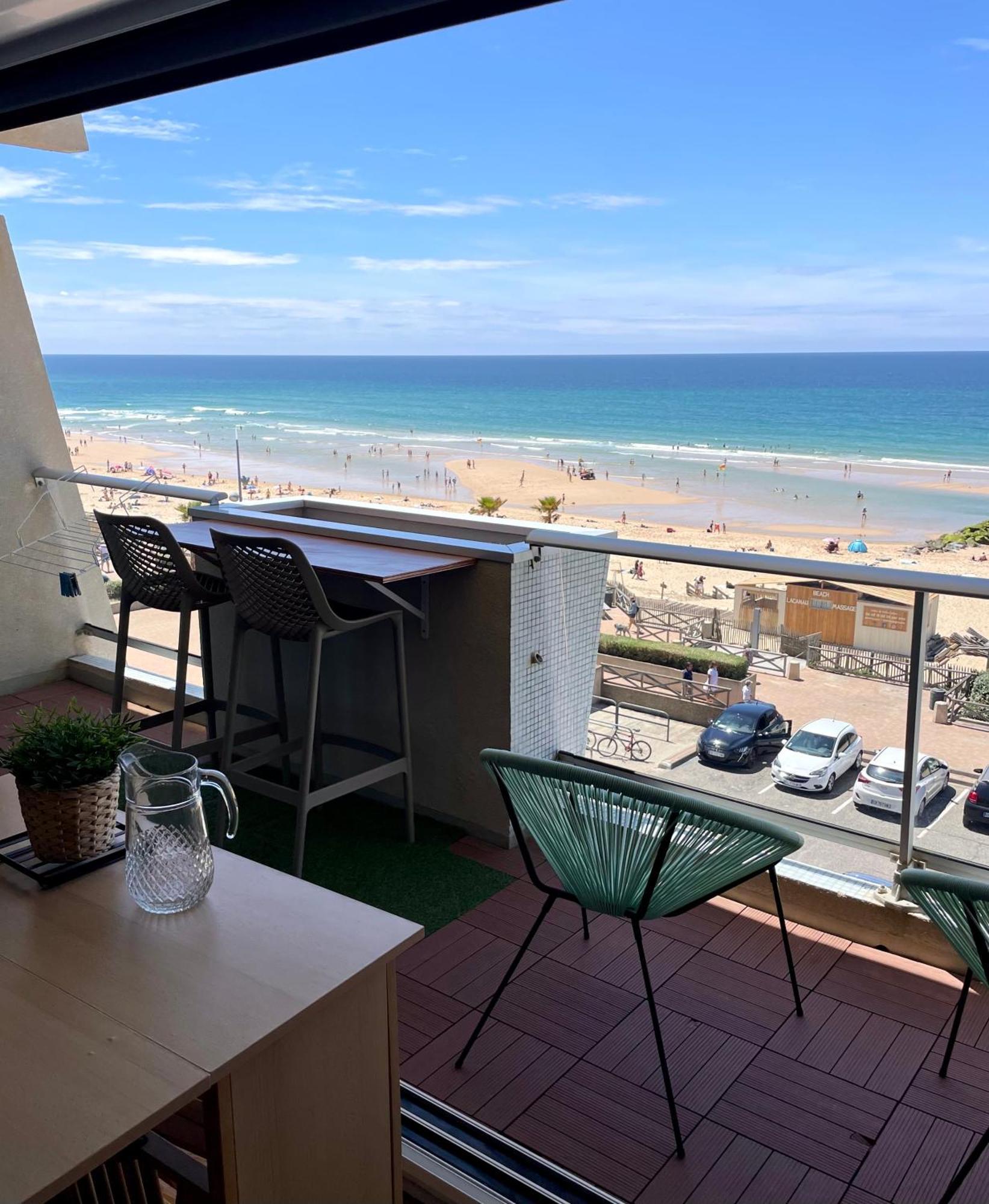 Studio Vue Imprenable Sur Ocean Lacanau Exterior photo