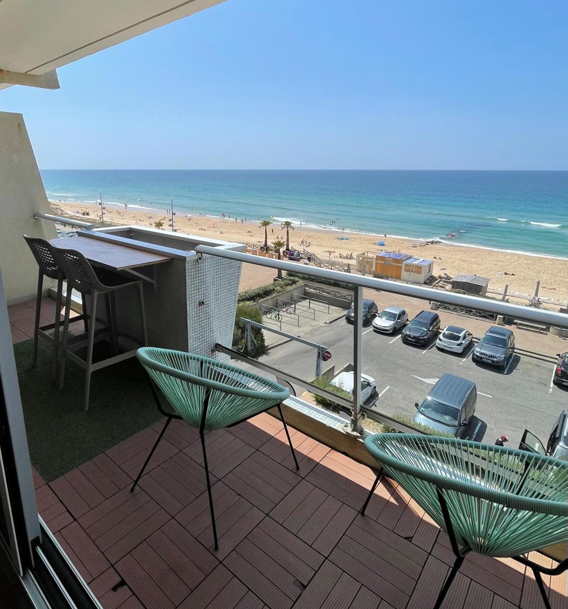 Studio Vue Imprenable Sur Ocean Lacanau Exterior photo